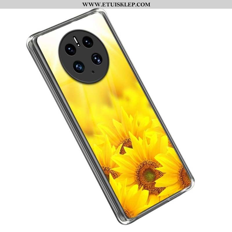 Futerały do Huawei Mate 50 Pro Wzniosłe Słoneczniki